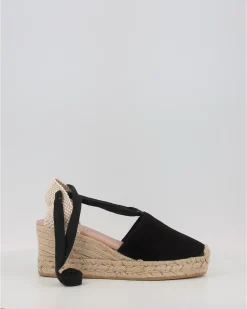 Alpargatas Gaimo Valenciana Doble Negro