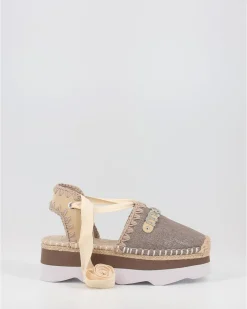 Alpargatas Mou Espa Sandal O1A With Cha Gris