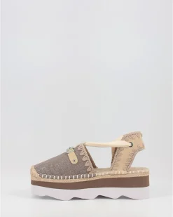 Alpargatas Mou Espa Sandal O1A With Cha Gris