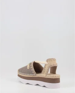 Alpargatas Mou Espa Sandal O1A With Cha Gris