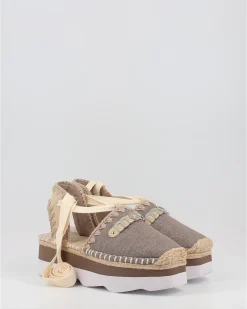 Alpargatas Mou Espa Sandal O1A With Cha Gris