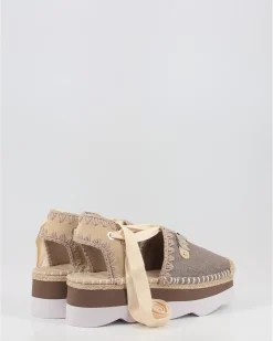 Alpargatas Mou Espa Sandal O1A With Cha Gris