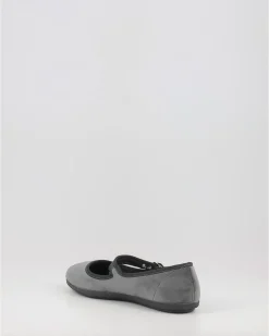 Bailarinas Victoria Oda Terciopelo 104913 Gris
