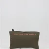 Bolsos Ecoalf Lupitaalf Clutch With Message Verde