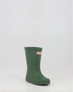 Botas De Agua Hunter Little Kids Original First Classic Boot Verde