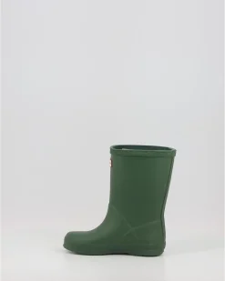 Botas De Agua Hunter Little Kids Original First Classic Boot Verde