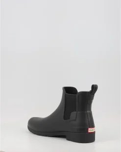 Botas De Agua Hunter Refined Chelsea Negro