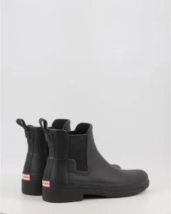 Botas De Agua Hunter Refined Chelsea Negro