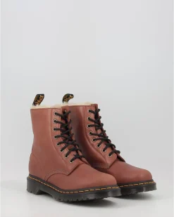 Botas Dr. Martens 1460 Serena Saddle Tan Farrier Cuero