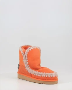 Botas Mou Eskimo 18 Glitter Logo Apor Naranja
