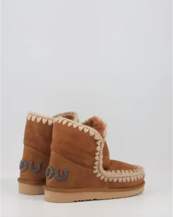 Botas Mou Eskimo 18 Glitter Logo Cog Cuero