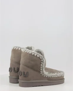 Botas Mou Eskimo 18 Glitter Logo Gris