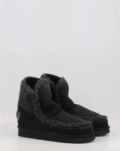 Botas Mou Eskimo 18 Glitter Logo Negro