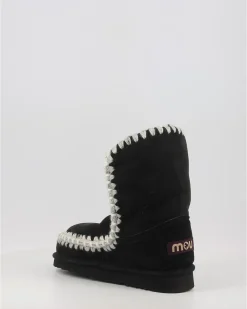 Botas Mou Eskimo 24 Overstitching Negro