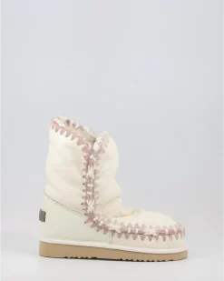 Botas Mou Eskimo 24 Overstitching Blanco