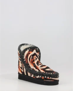 Botas Mou Eskimo 18 Ponyskin Zebwor Animal Print