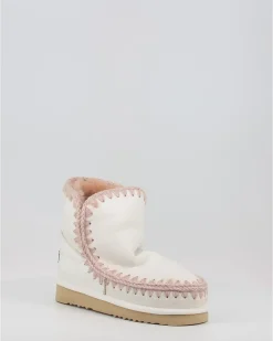 Botas Mou Eskimo 18 Special Sheepskin "Punched Effect" Blanco