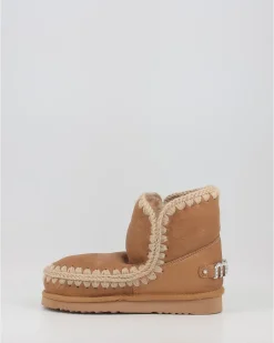 Botas Mou Eskimo 18 With Rhinestones Logo Cuero