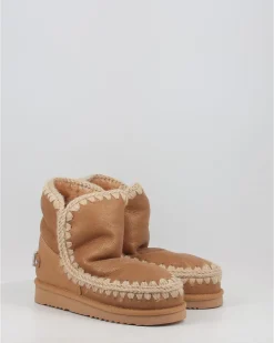 Botas Mou Eskimo 18 With Rhinestones Logo Cuero