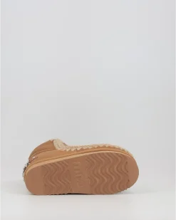 Botas Mou Eskimo 18 With Rhinestones Logo Cuero
