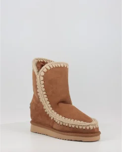 Botas Mou Eskimo Inner Wedge Short Cog Cuero