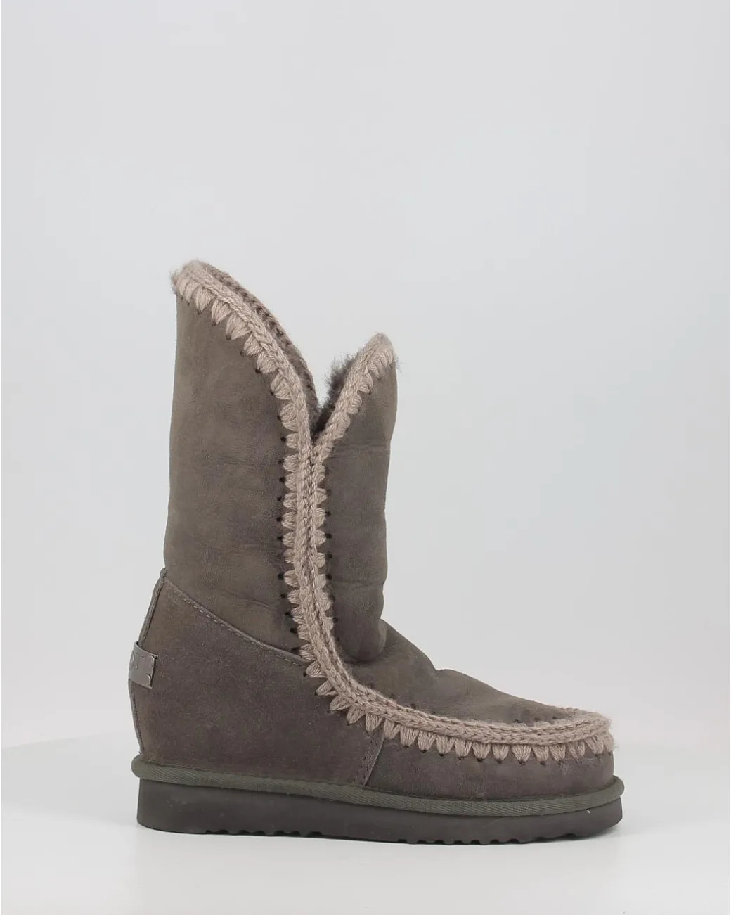 Botas Mou Eskimo Inner Wedge Tall Gris