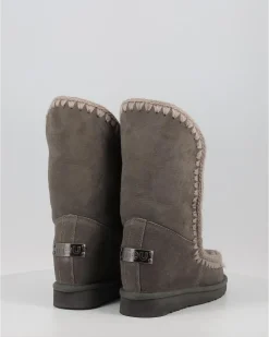 Botas Mou Eskimo Inner Wedge Tall Gris