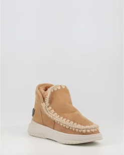 Botas Mou Eskimo Jogger Glitter Logo Cuero