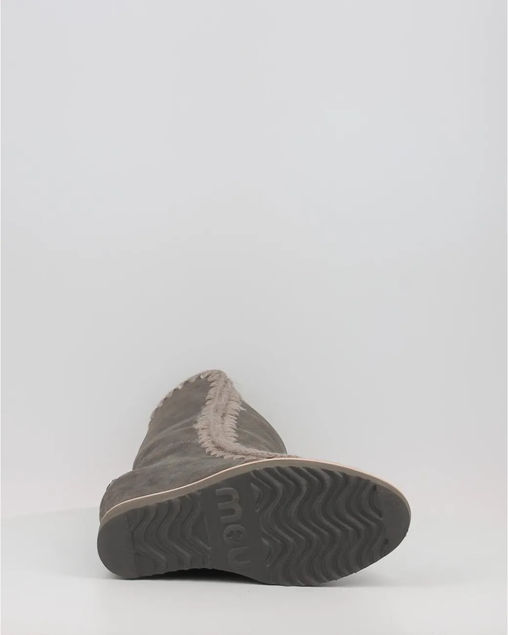 Botas Mou French Toe Wedge Tall Gris