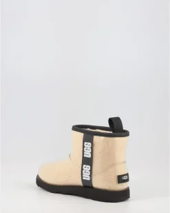 Botas Ugg Classic Clear Mini Ii Blanco