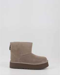 Botas Ugg Classic Mini Platform Smoke Gris