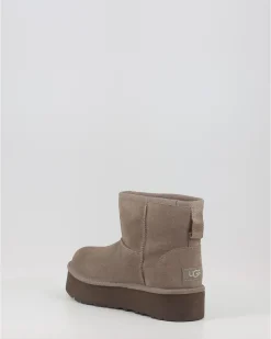 Botas Ugg Classic Mini Platform Smoke Gris