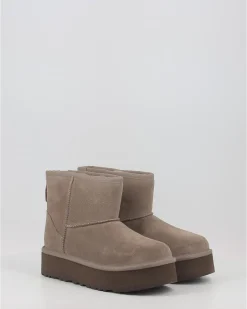 Botas Ugg Classic Mini Platform Smoke Gris