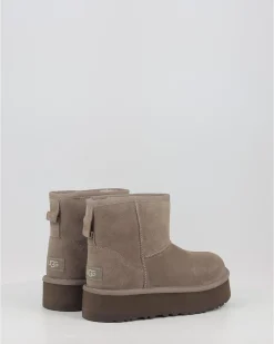 Botas Ugg Classic Mini Platform Smoke Gris