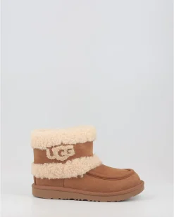 Botas Ugg Ultra Mini Ugg Fluff 1143701K Chestnut