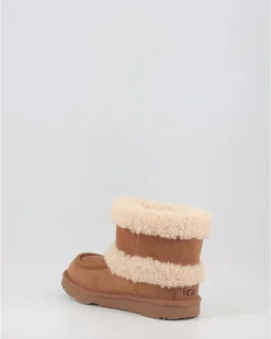Botas Ugg Ultra Mini Ugg Fluff 1143701K Chestnut