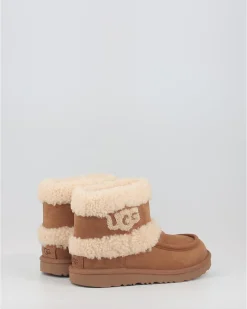 Botas Ugg Ultra Mini Ugg Fluff 1143701K Chestnut