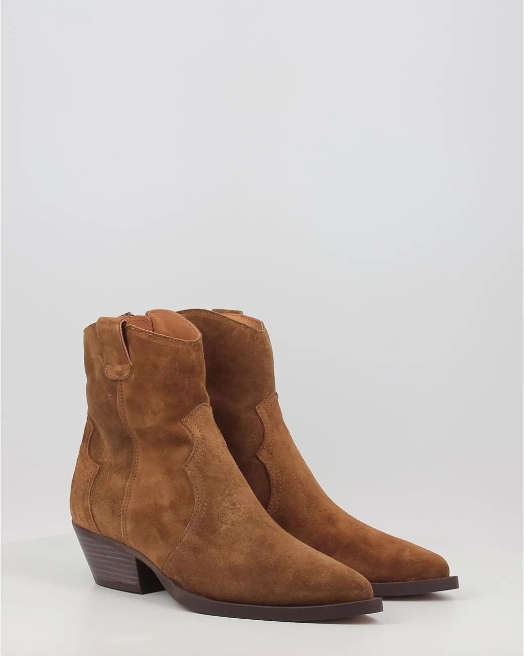 Botines Alpe Western 2072 Cuero