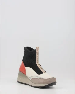 Botines Cetti 1334 Metal Knitting Oxido Multicolor