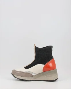 Botines Cetti 1334 Metal Knitting Oxido Multicolor