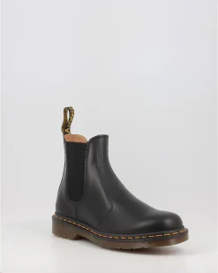 Botines Dr. Martens 2976 Yellow Stitch Smooth Negro