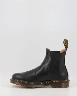 Botines Dr. Martens 2976 Yellow Stitch Smooth Negro