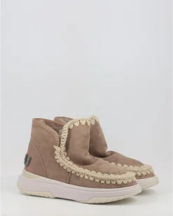 Botines Mou Jogger Glitter Logo Elgry Gris