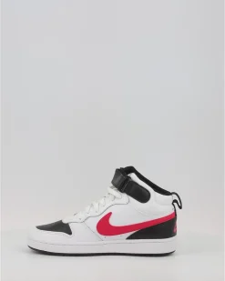 Botines Nike Court Borough Mid Cd7782-110 Blanco