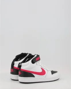 Botines Nike Court Borough Mid Cd7782-110 Blanco