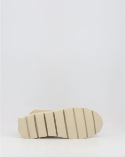 Botines Panchic P05 Ankle Boot Pespunteado Beig