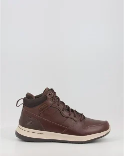 Botines Skechers Delson 65801 Cuero
