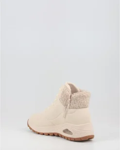 Botines Skechers Uno Rugged Beig