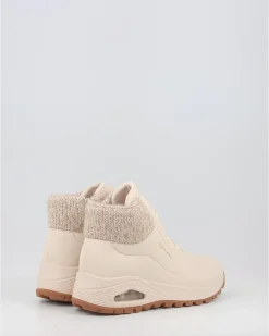 Botines Skechers Uno Rugged Beig