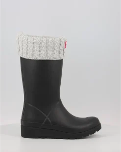 Calcetines Hunter Recycled Mini Cable Boot Short Gris